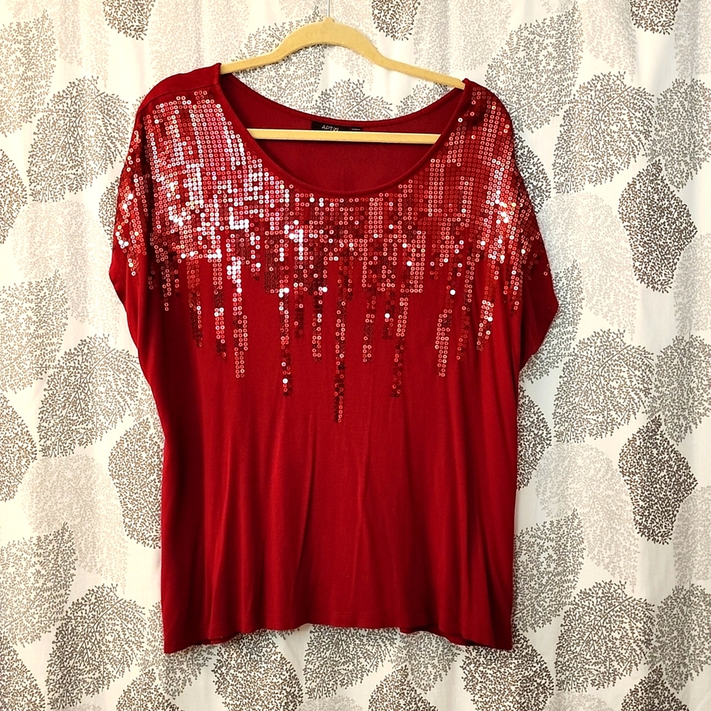 Sequin top
